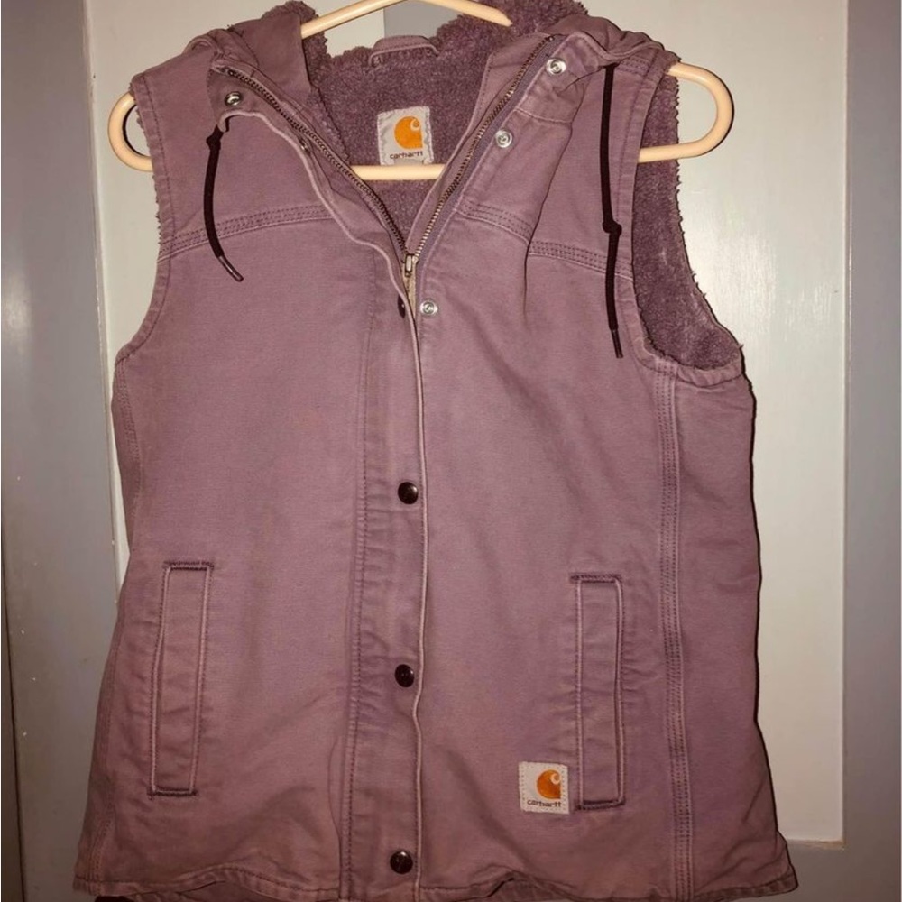 Carhartt Fleece Lined Hooded Vest